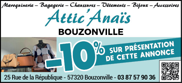 Carnet Noël Attic'Anais Bouzonville