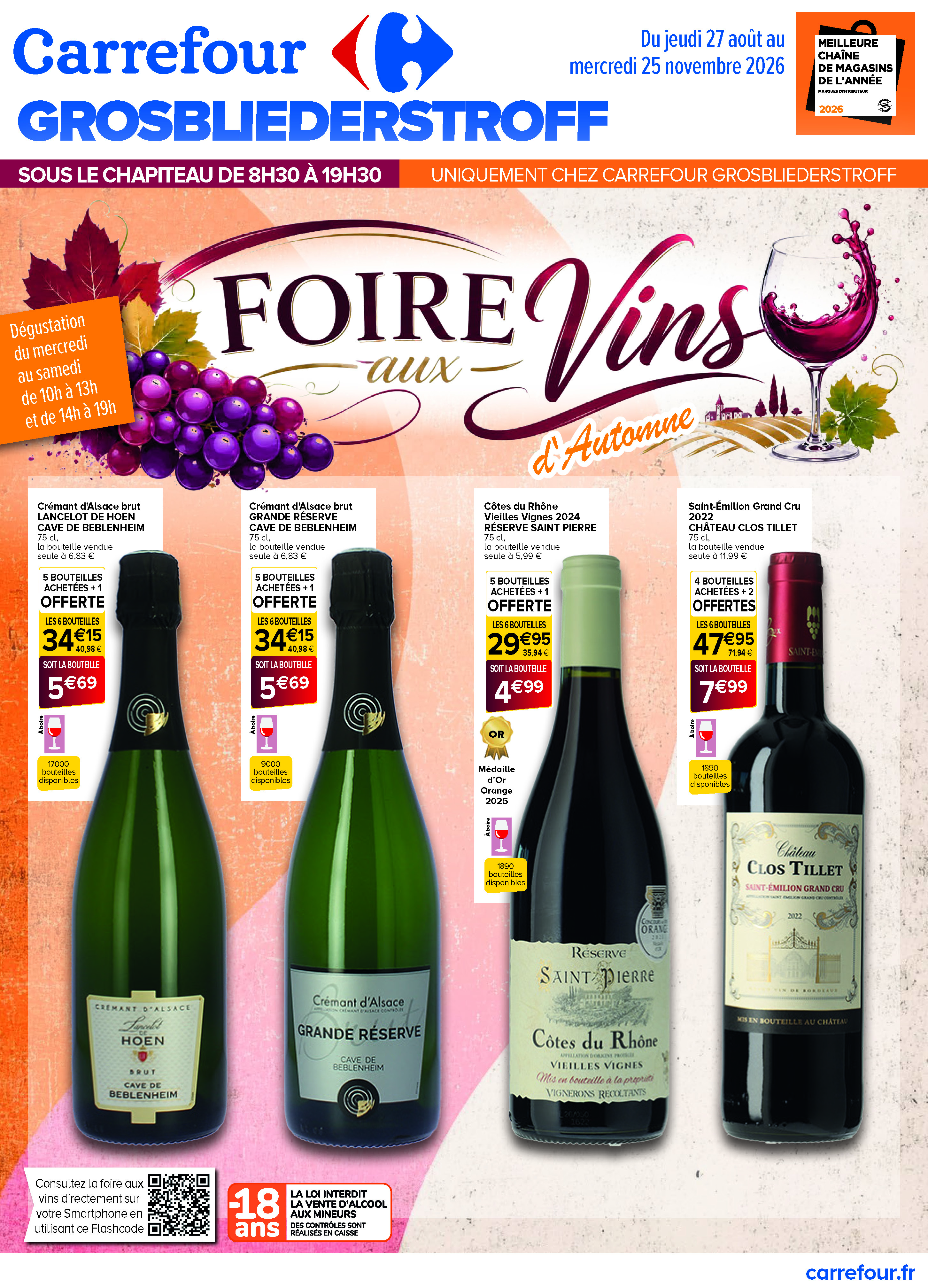 S35 CARgr FAV AUTOMNE FR — Carrefour Grosbliederstroff
