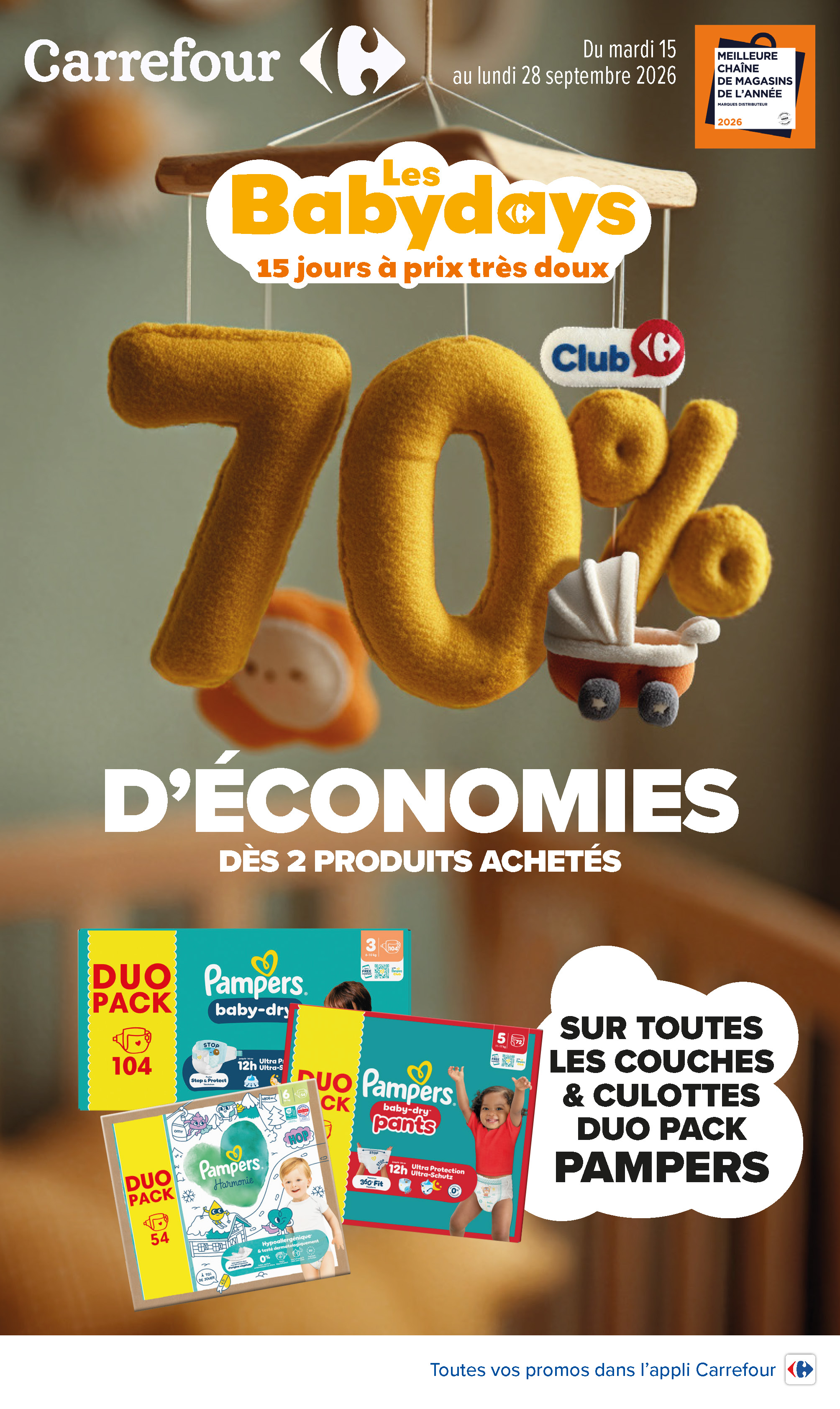 S38 CAR BABYDAYS — Carrefour Sarreguemines